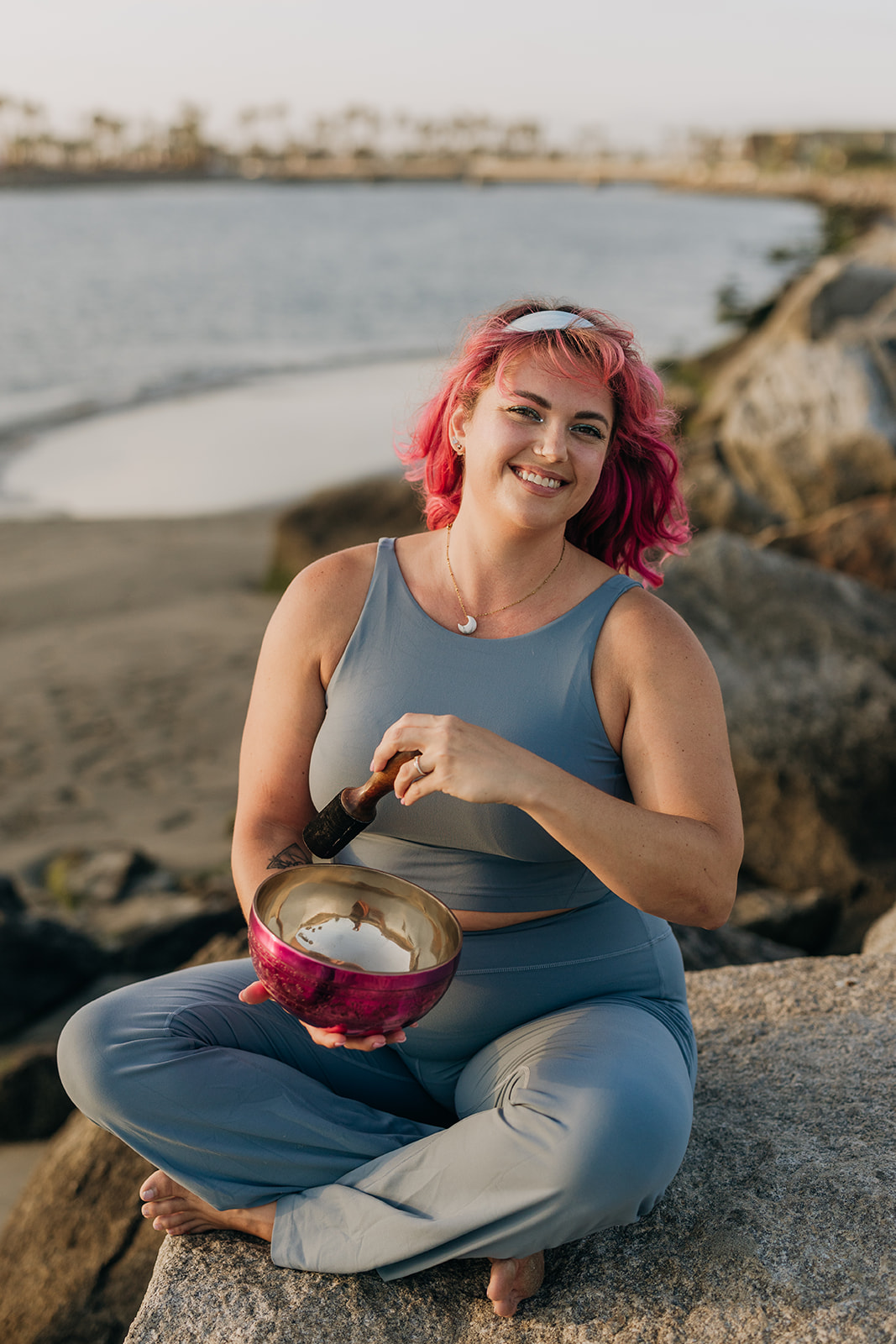 Katelyn Caillouet, Bride Vibe Yoga instructor