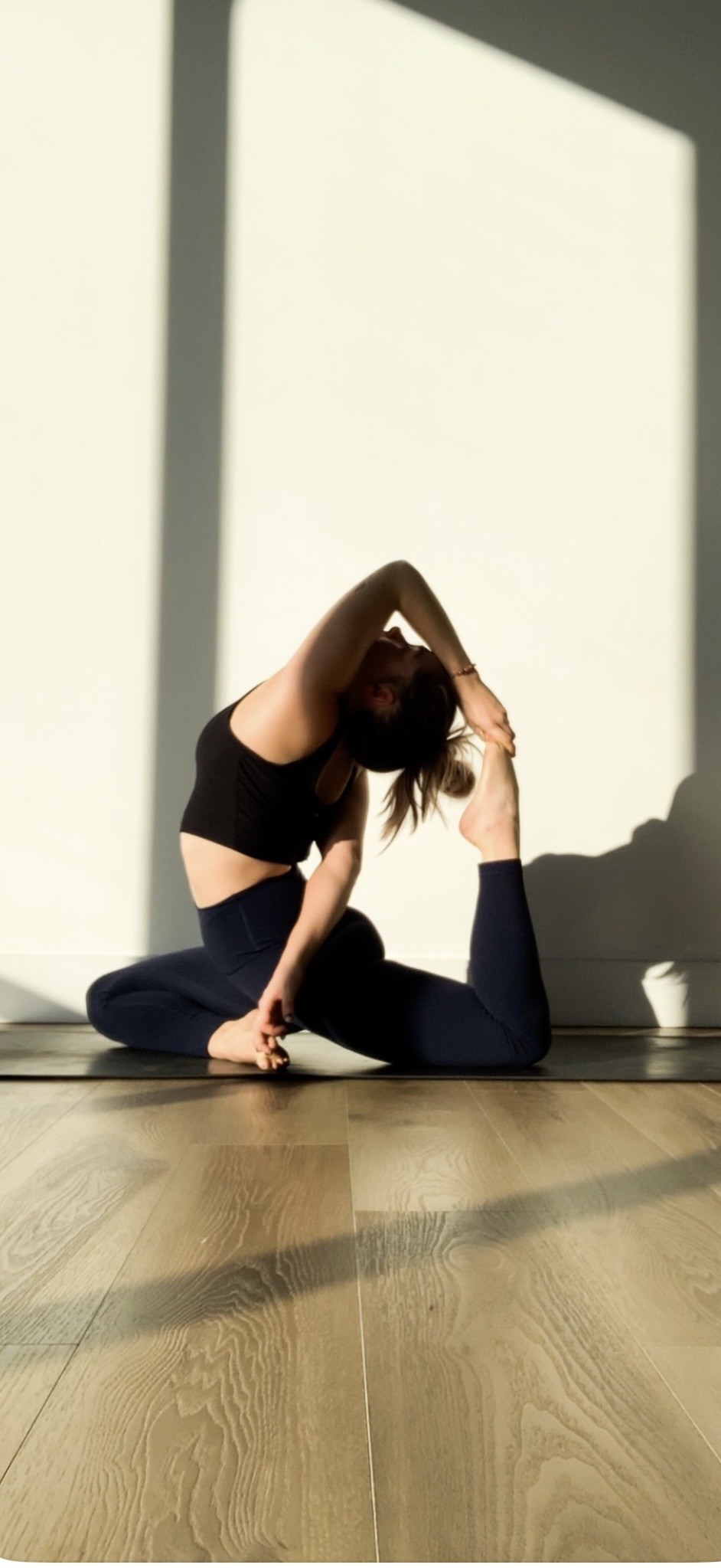 Phoenix Fowler, Bride Vibe Yoga instructor
