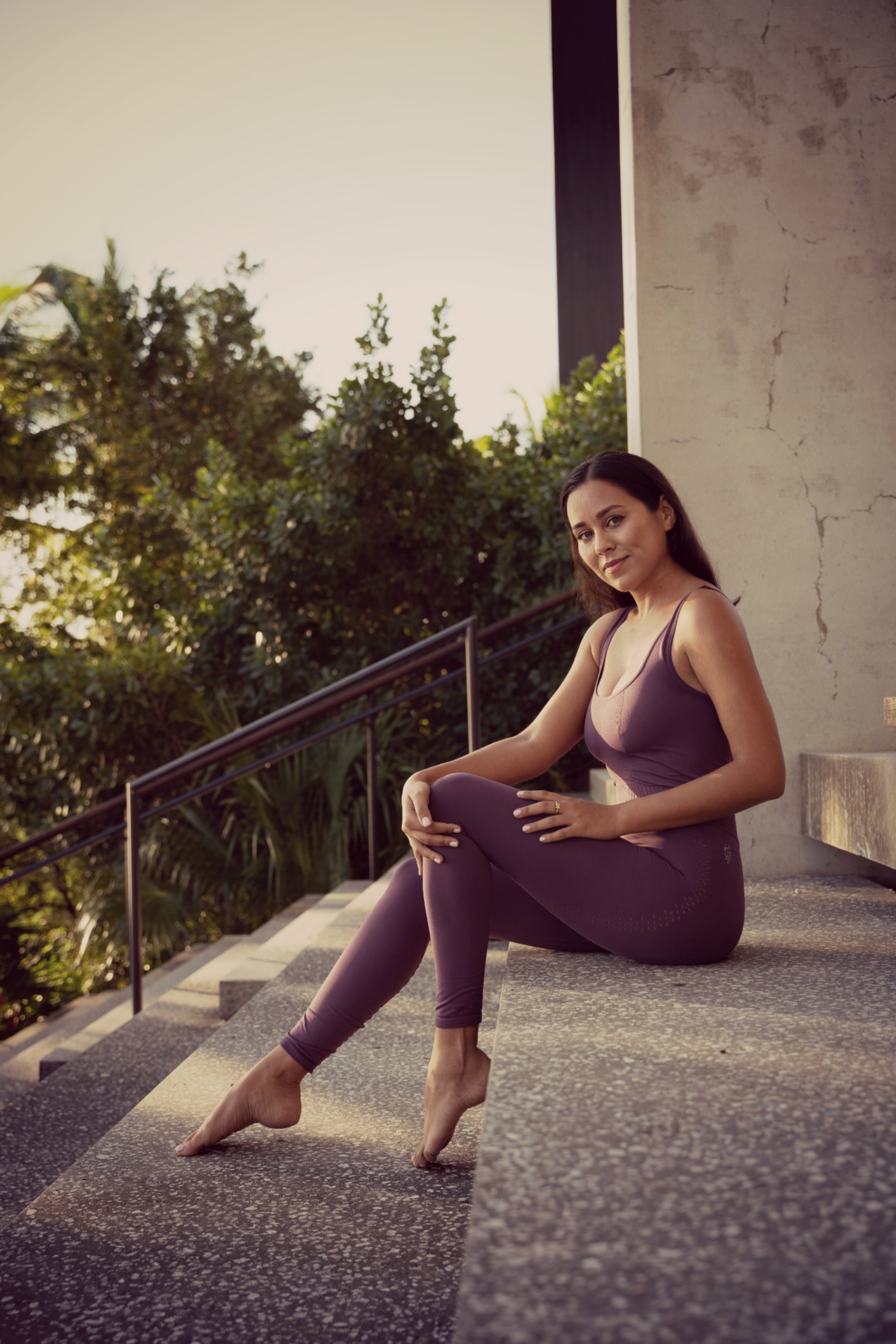 Veronica Cruz, Bride Vibe Yoga instructor