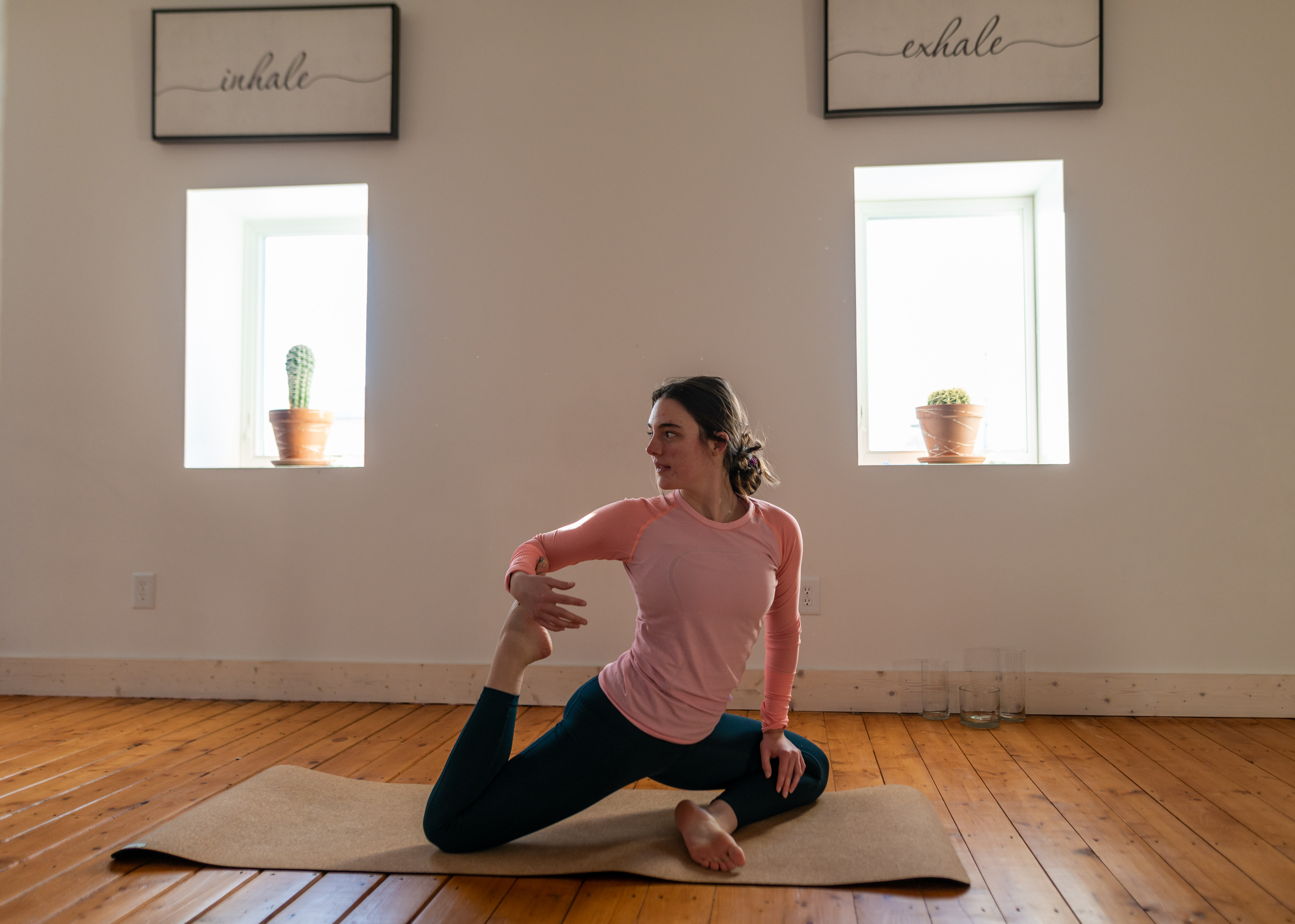 Caralynn Orbell, Bride Vibe Yoga instructor