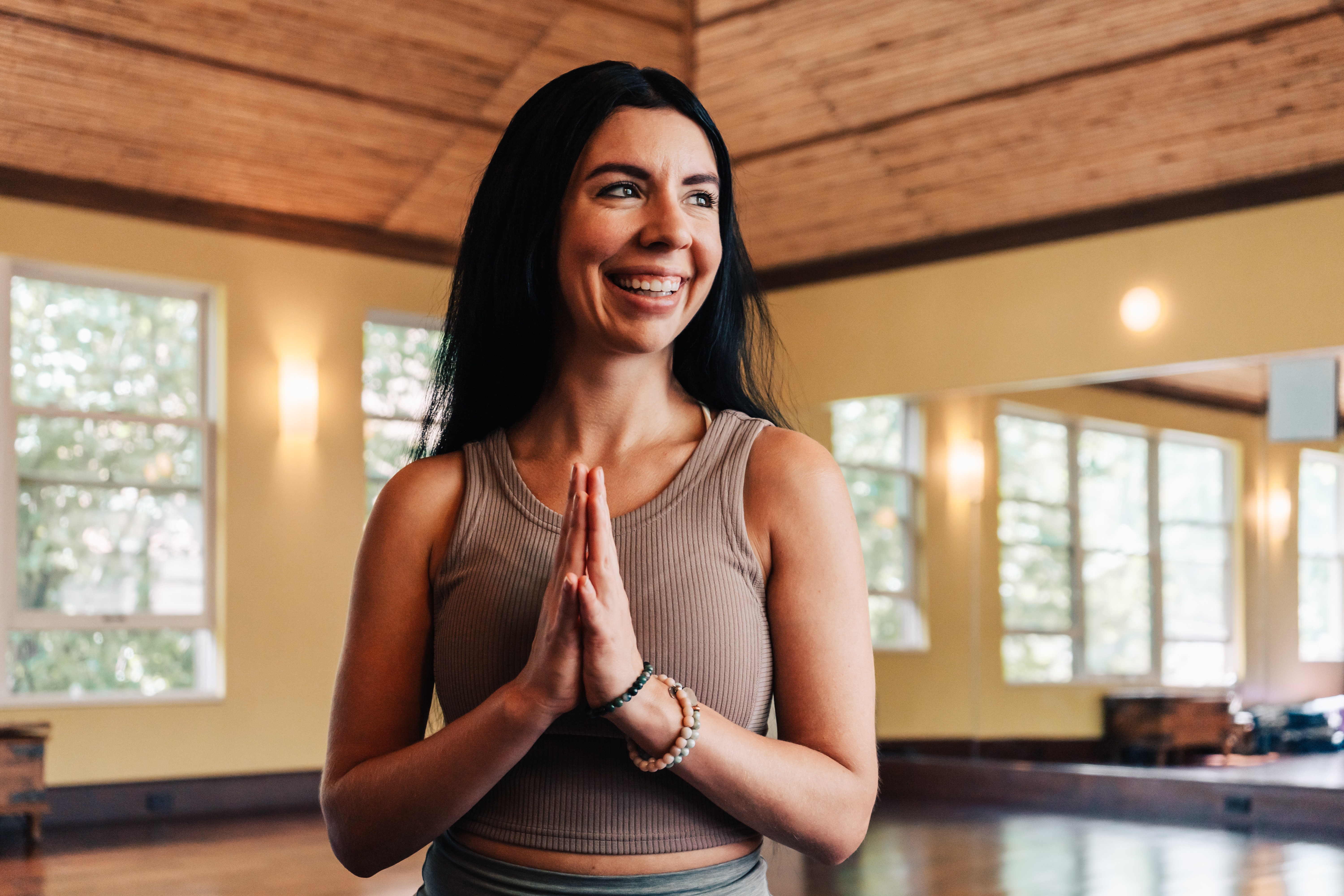 Lauren Gregg, Bride Vibe Yoga instructor