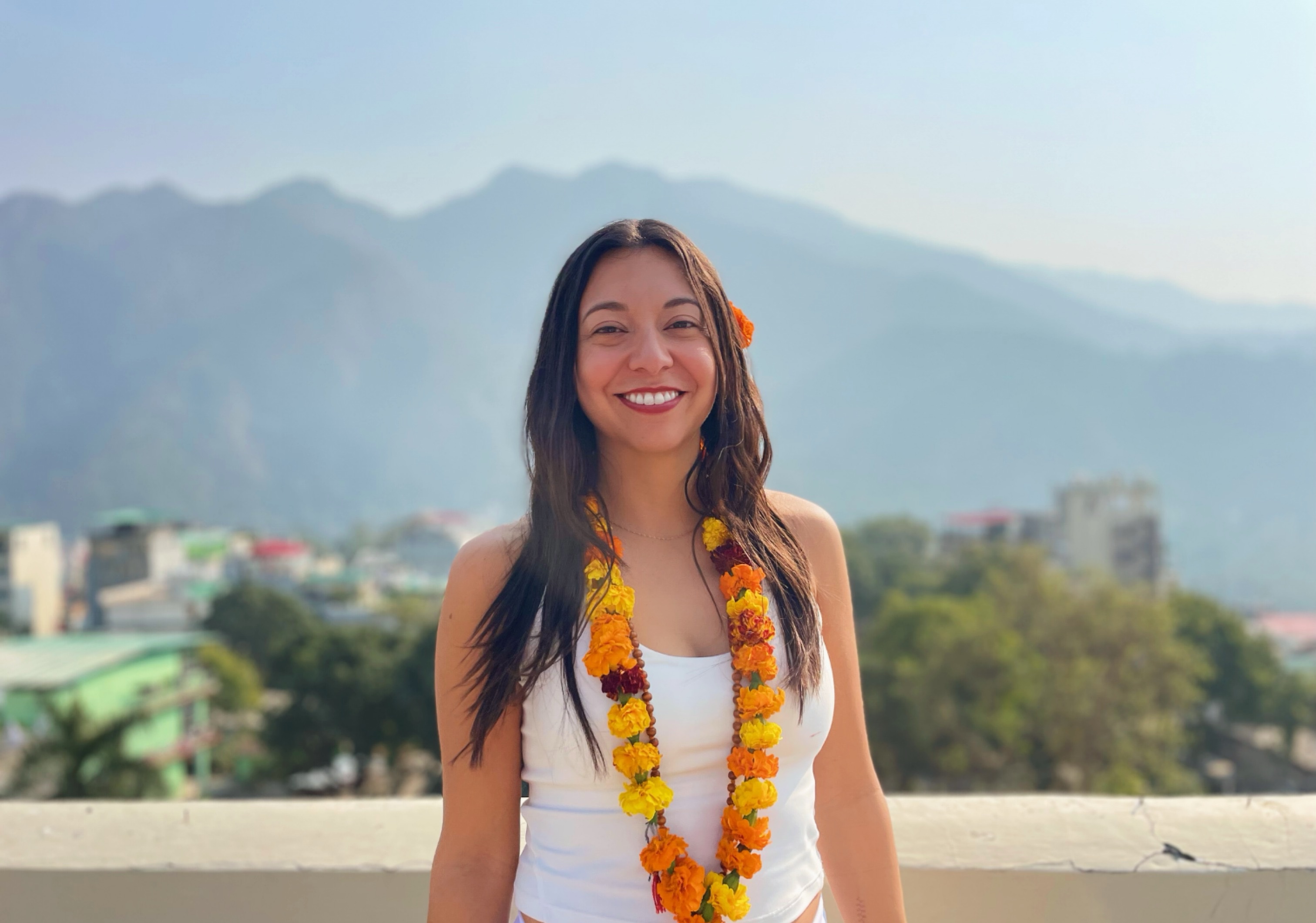 Veronica Tapia, Bride Vibe Yoga instructor