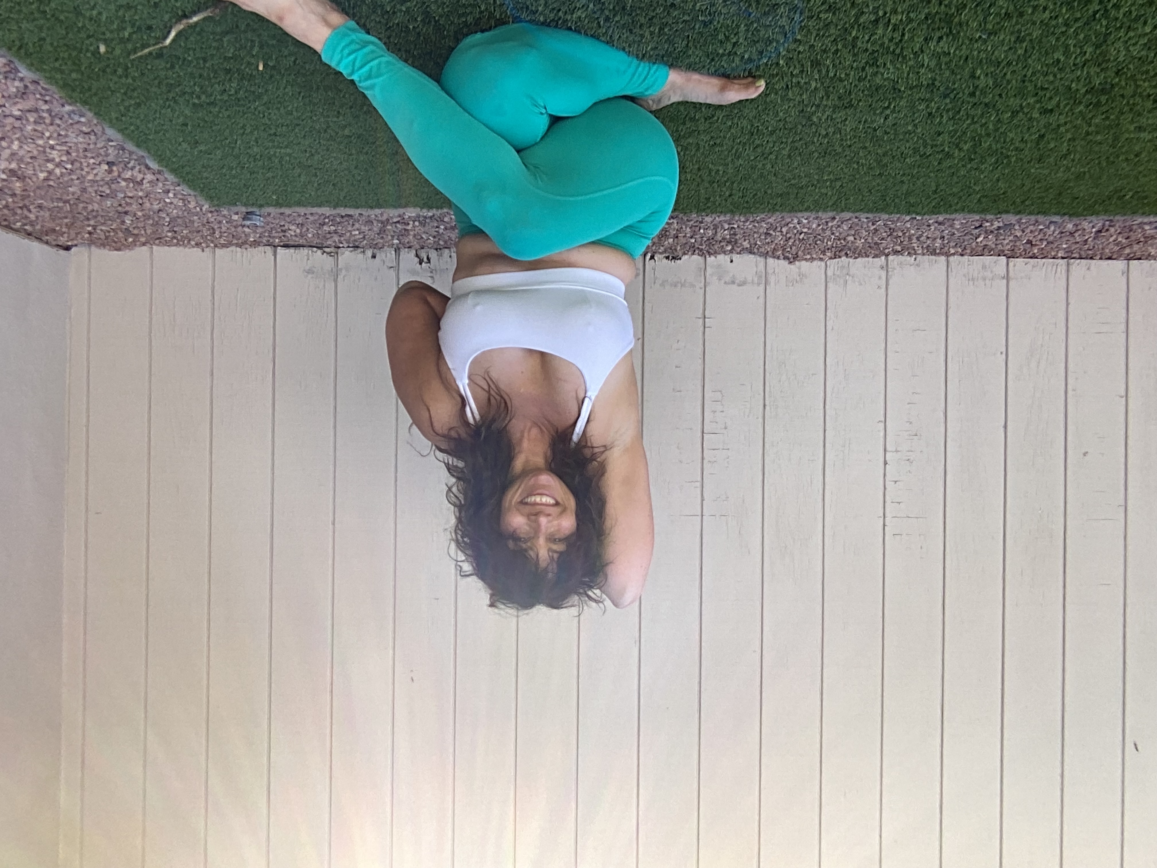 Angela Bujan, Bride Vibe Yoga instructor