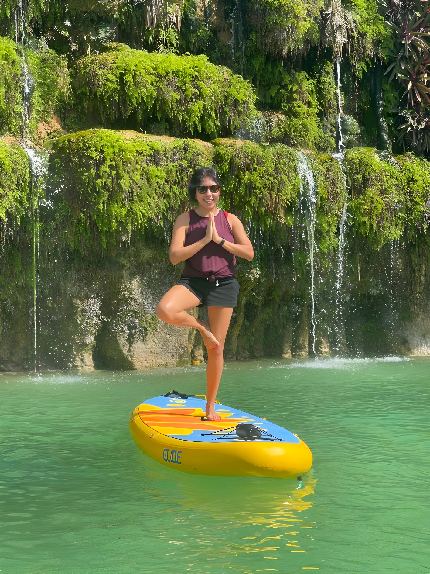 Samantha D'Leon, Bride Vibe Yoga instructor