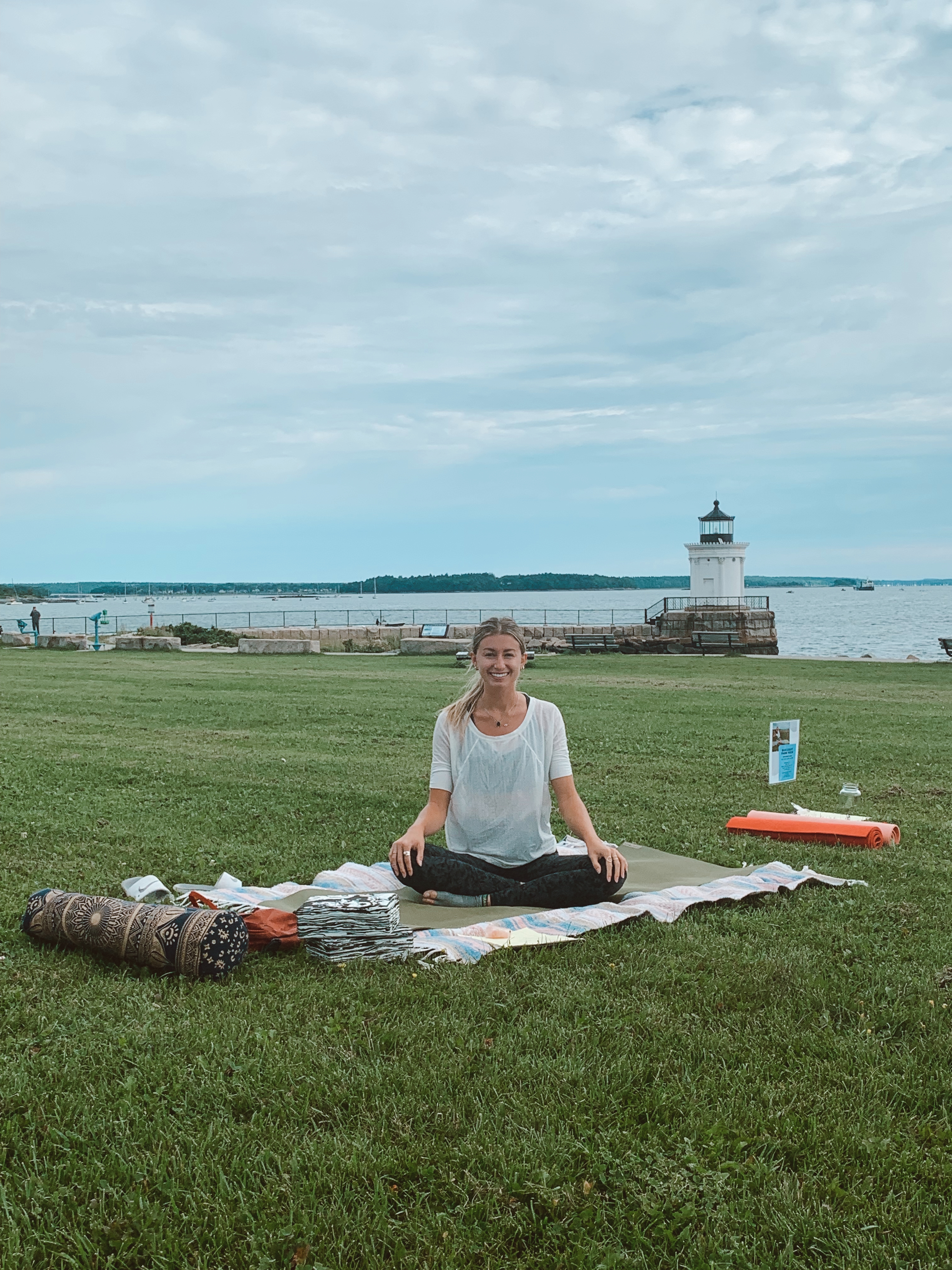Natalie Fortier, Bride Vibe Yoga instructor