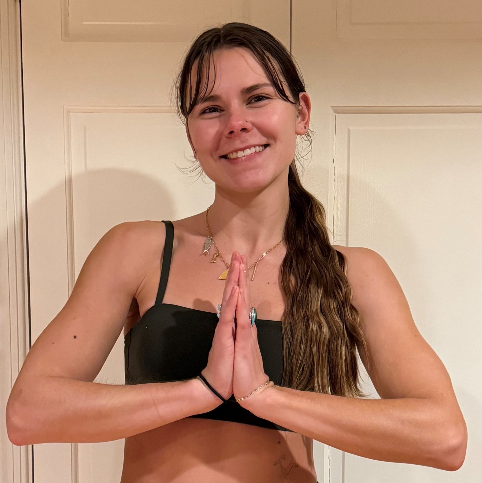 Meg Pauly, Bride Vibe Yoga instructor