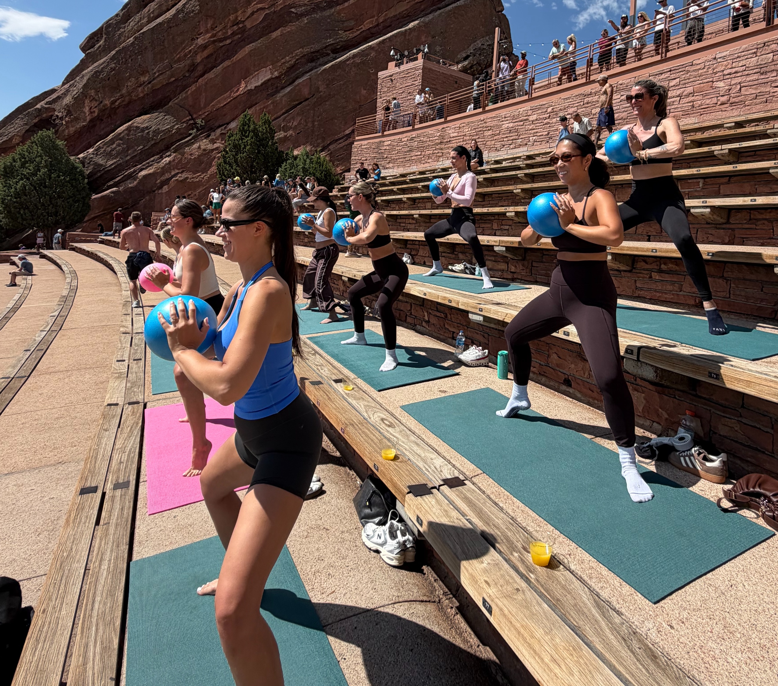 Mat Pilates — moment 1