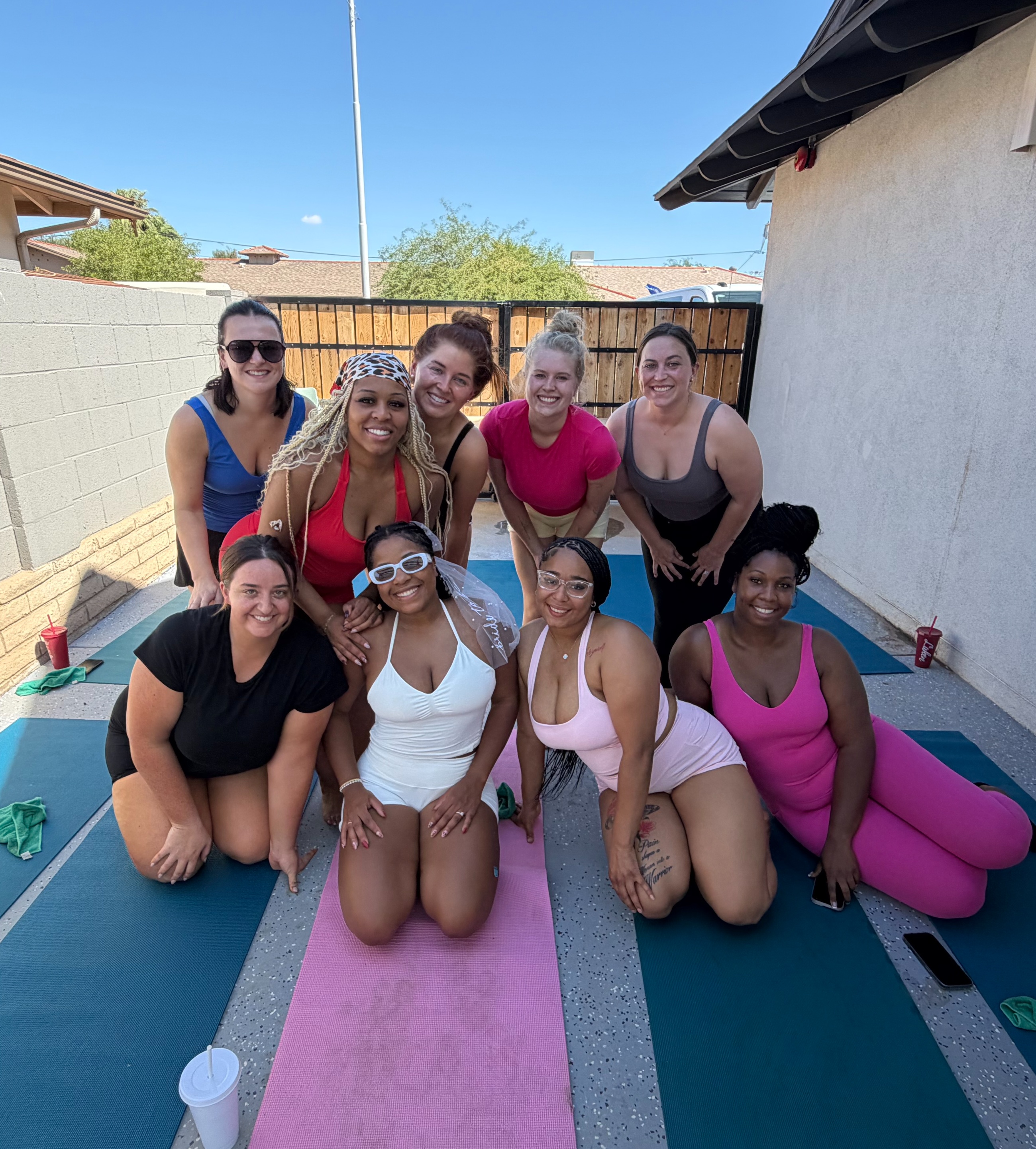 Private yoga class in Tucson