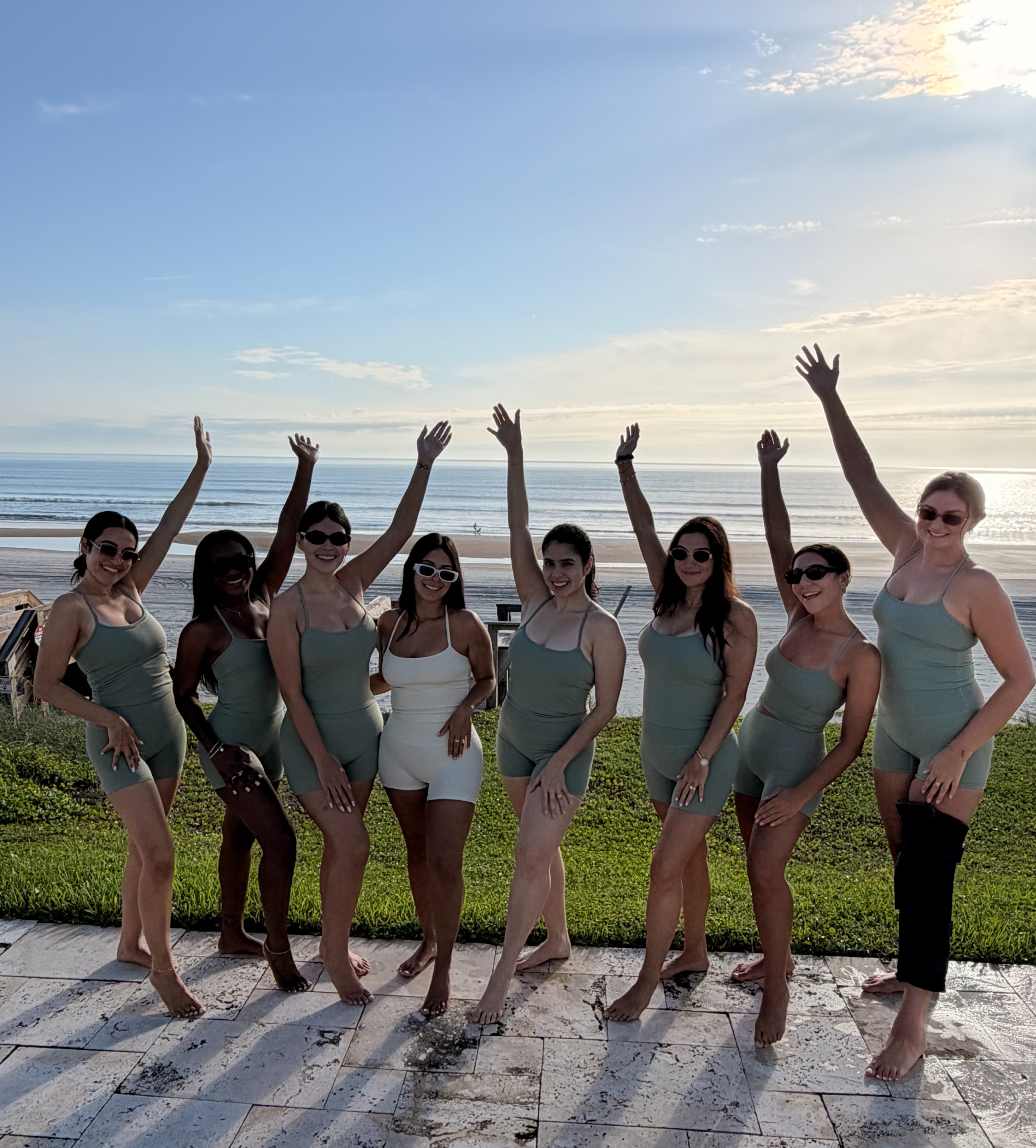 Private yoga class in Daytona Beach