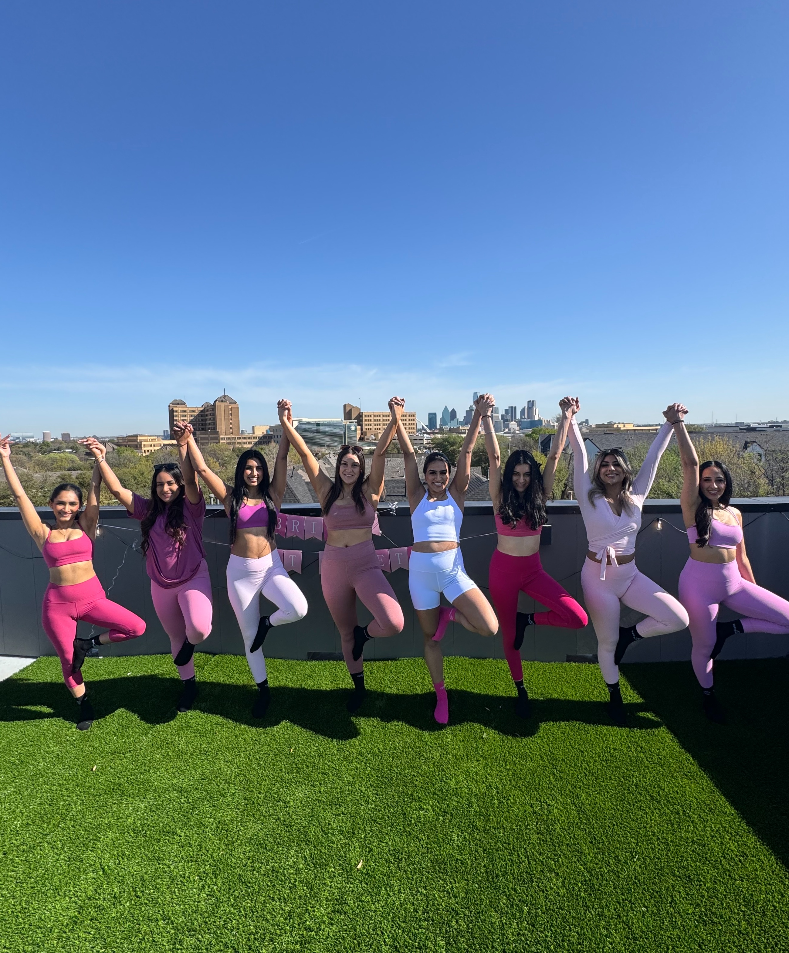 Private yoga class in Dallas