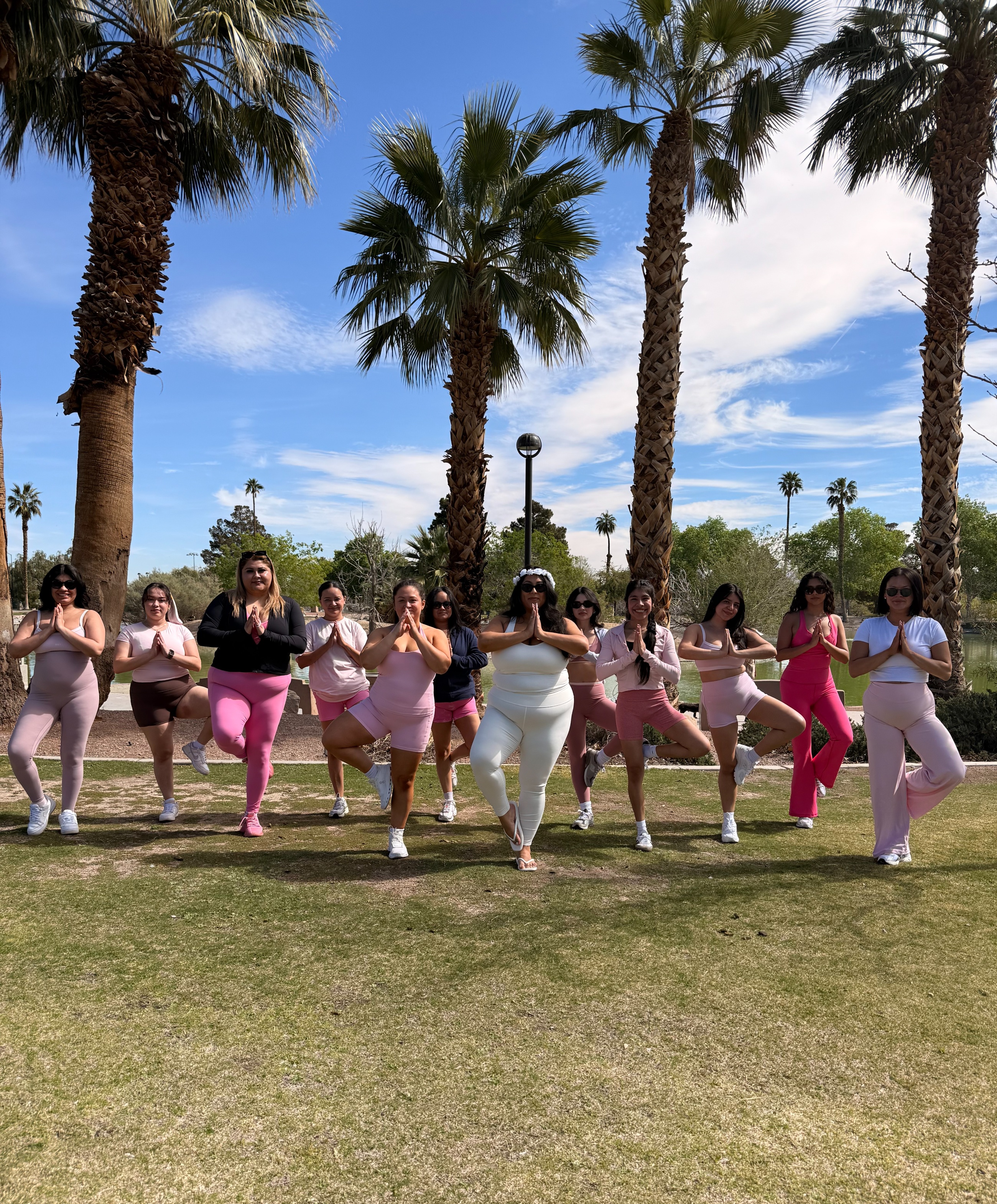 Private yoga class in Las Vegas