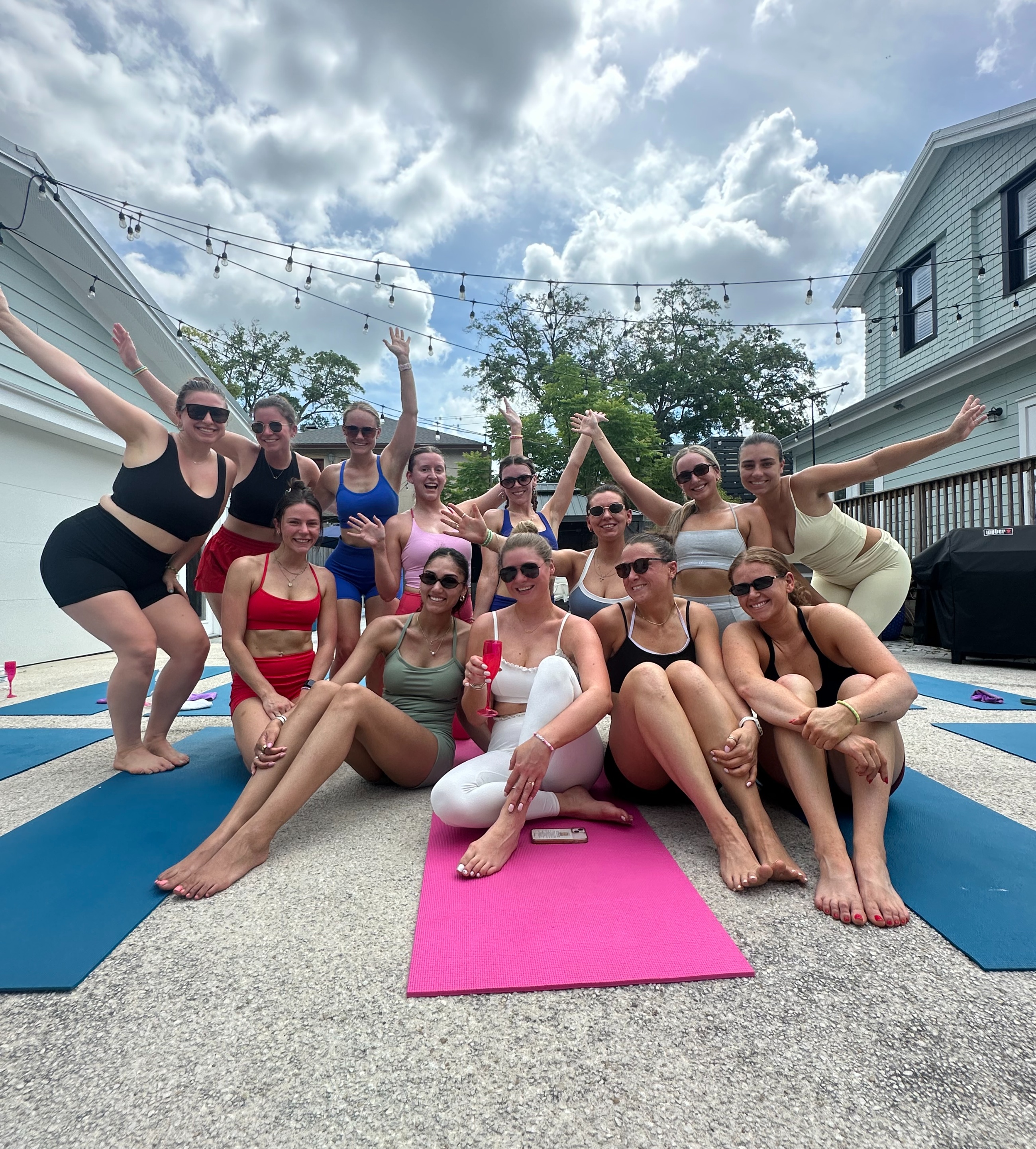 Private yoga class in St. Augustine