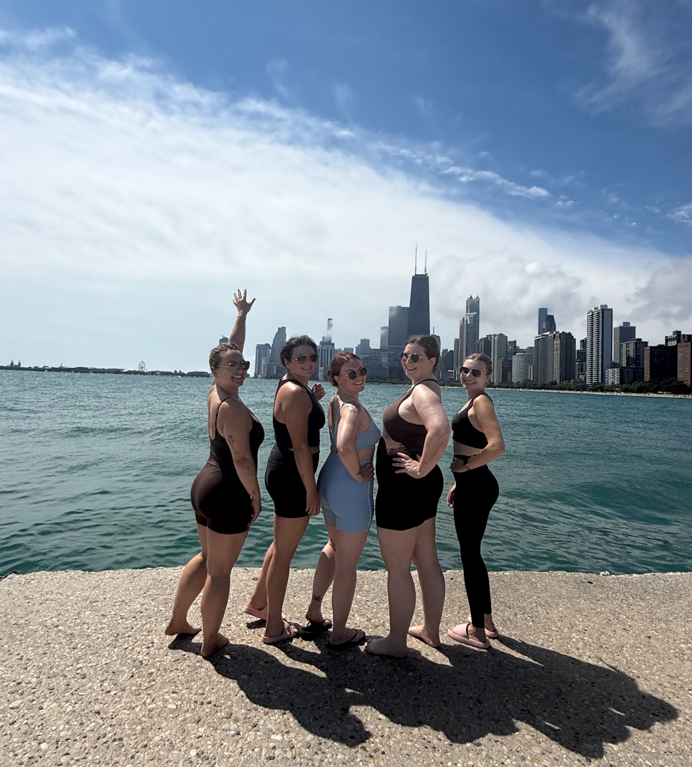 Private yoga class in Chicago